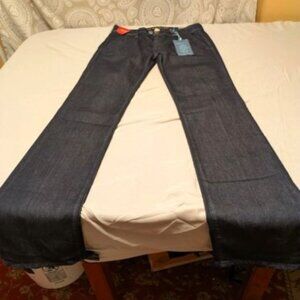 Agave Denim Nectar Collection Womens 29 Dark Wash Boot Cut Handmade Stretchy NWT